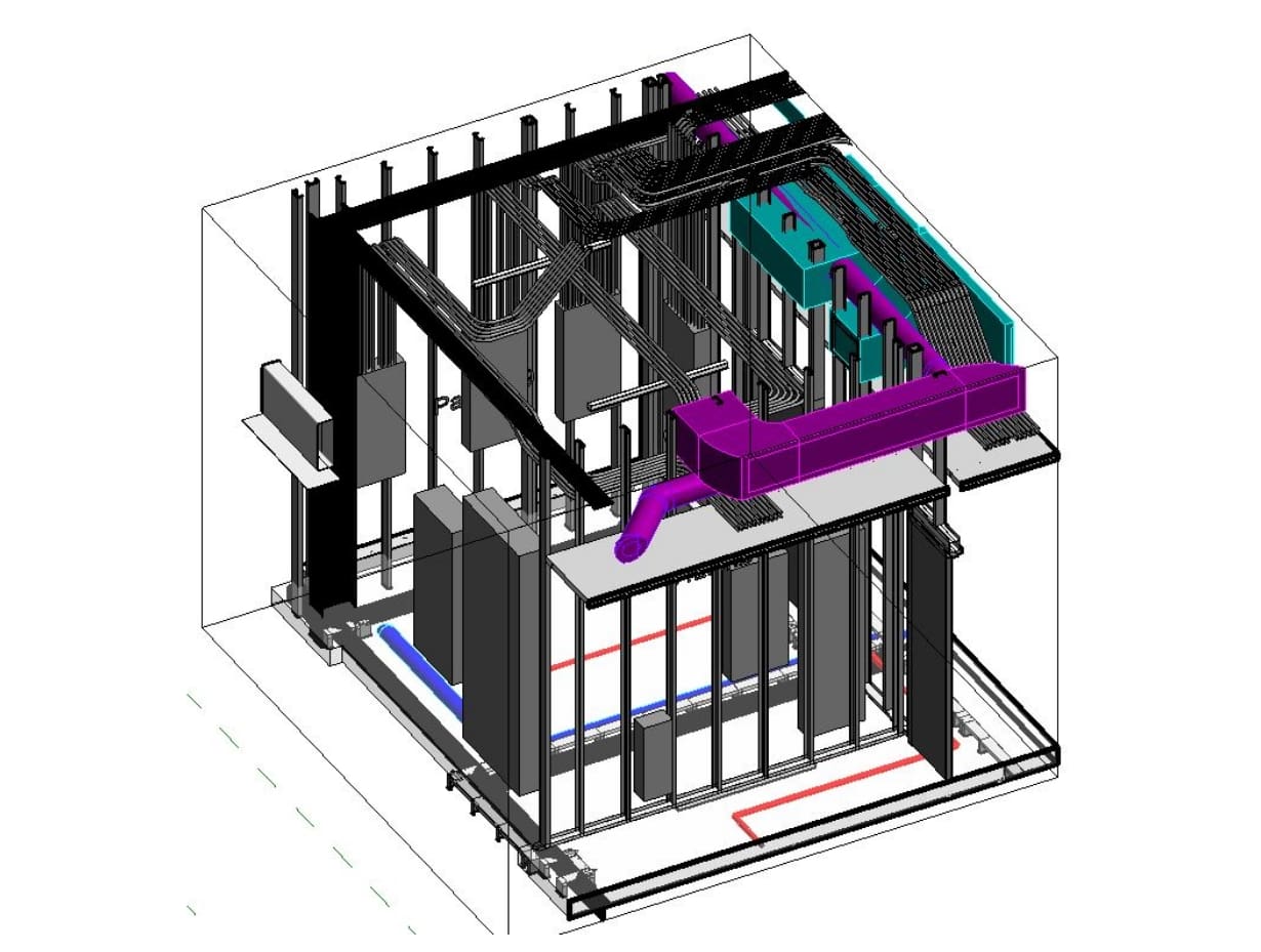 Sample BIM 3D modeling plan